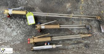 4 various acetylene Cutting Torches