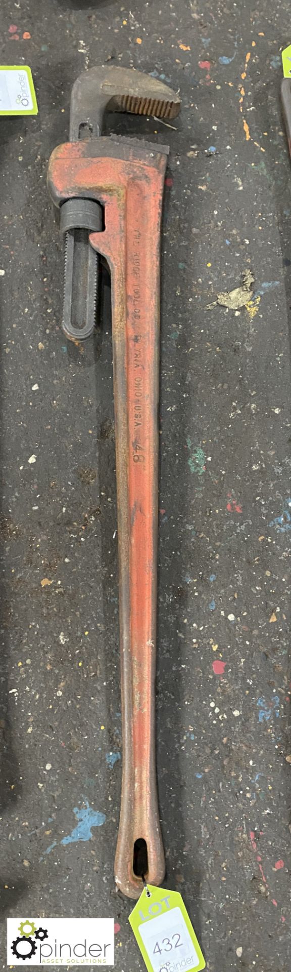 Ridgid heavy duty Pipe Wrench, 48in