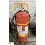Powder ABC Fire Extinguishers, 50kg, with trolley