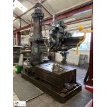 Asquith ODI 6ft Radial Arm Drill, 415volts, with slotted box table, 1290mm x 910mm x 500mm (please
