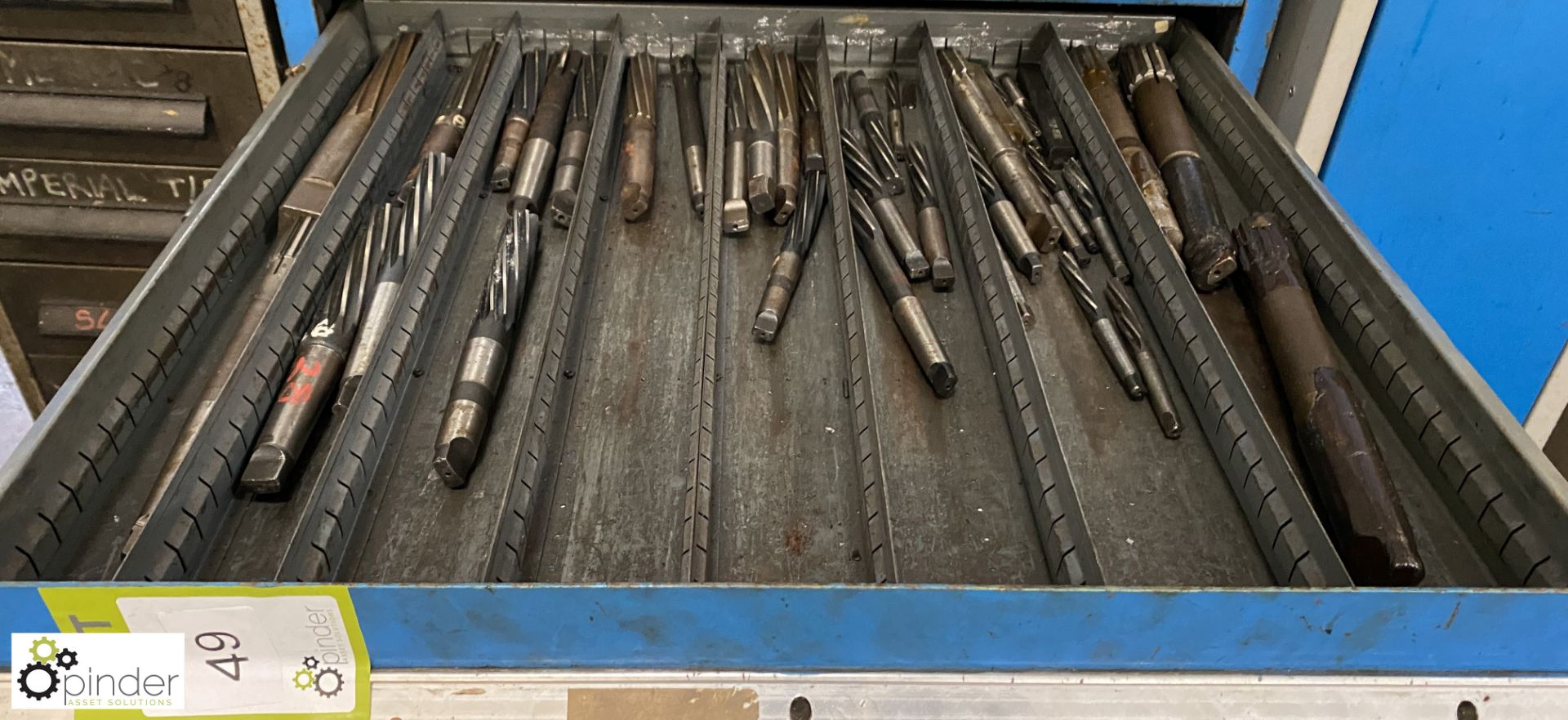 Quantity various Reamers, to drawer