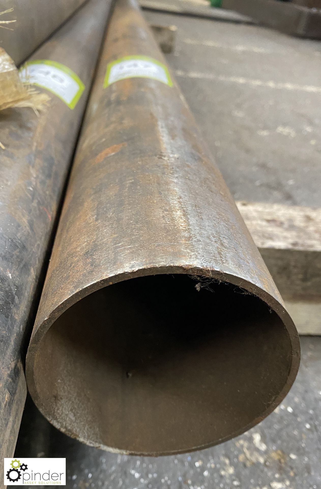 Pipe, grade mild steel, OD 100mm, ID 93mm, length 2.6m - Image 2 of 3