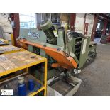 Forte SBA 241 semi auto horizontal Bandsaw, 415volts, serial number 721800, with roller feed, 2000mm