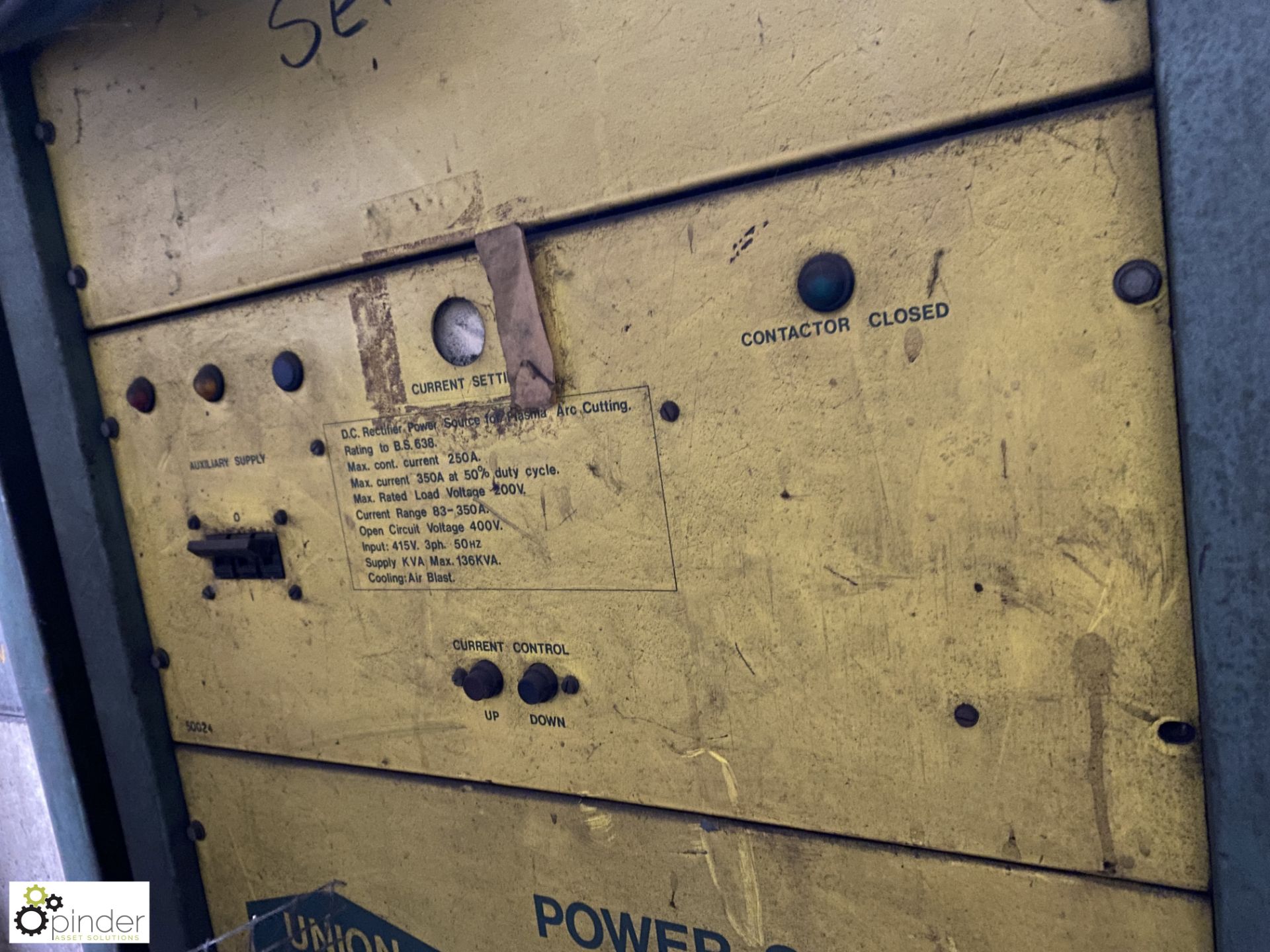Union Carbite Power Supply PHC 250 (not in use) - Image 3 of 5