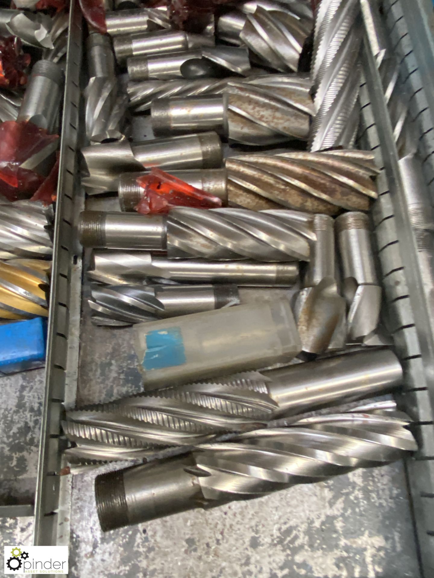 Quantity End Mills, Reamers, etc, to drawer - Image 5 of 8