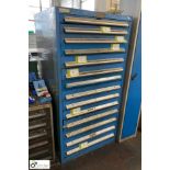 Fabricated 14-drawer Tool Cabinet