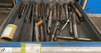 Quantity various Reamers, to drawer
