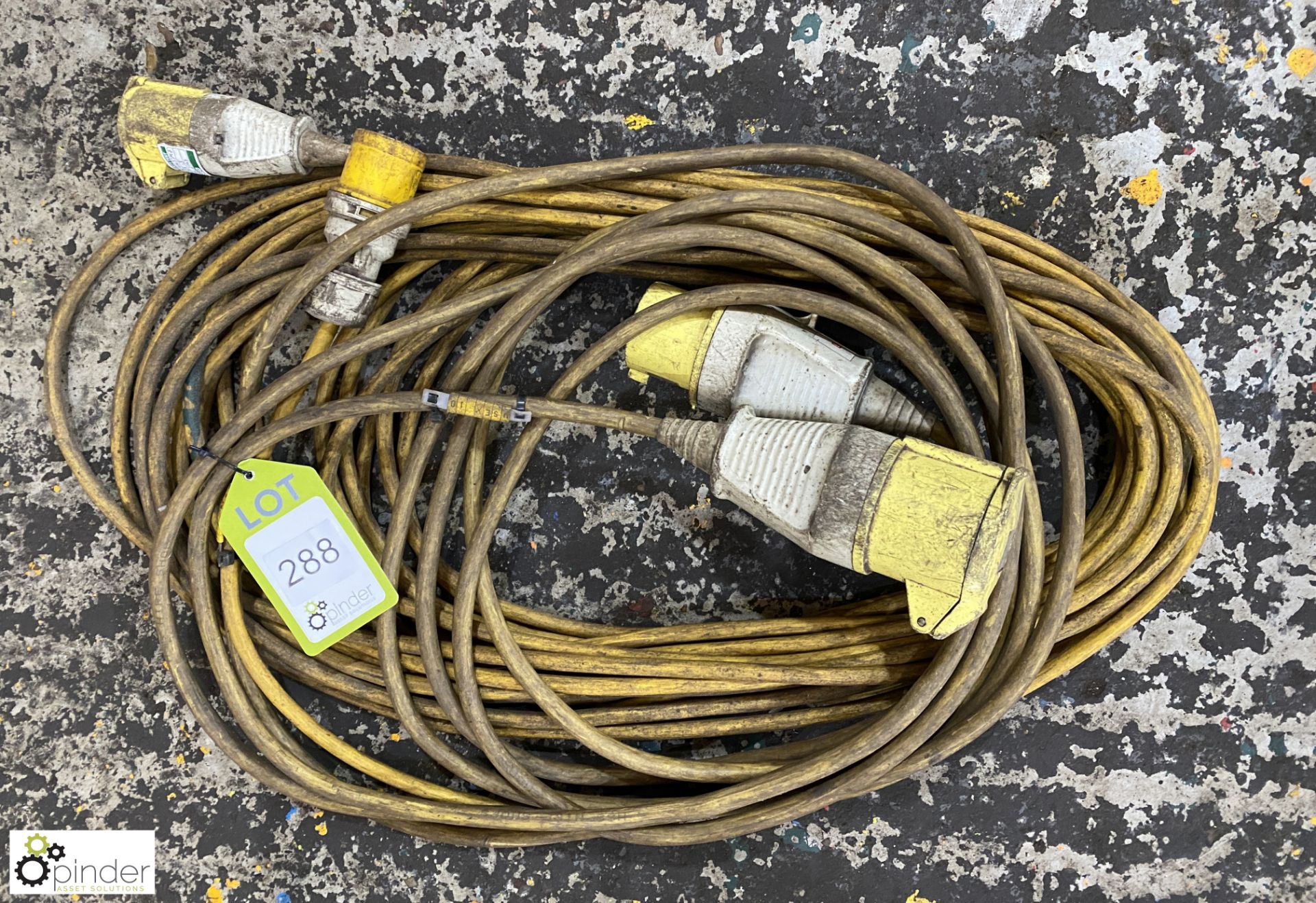 2 110volt Extension Cables