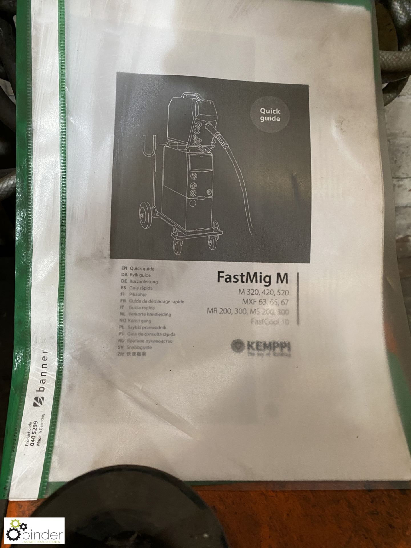 Kemppi Fast Mig M420 Mig Welding Set, with MXF65 wire feed, 415volts - Image 5 of 10
