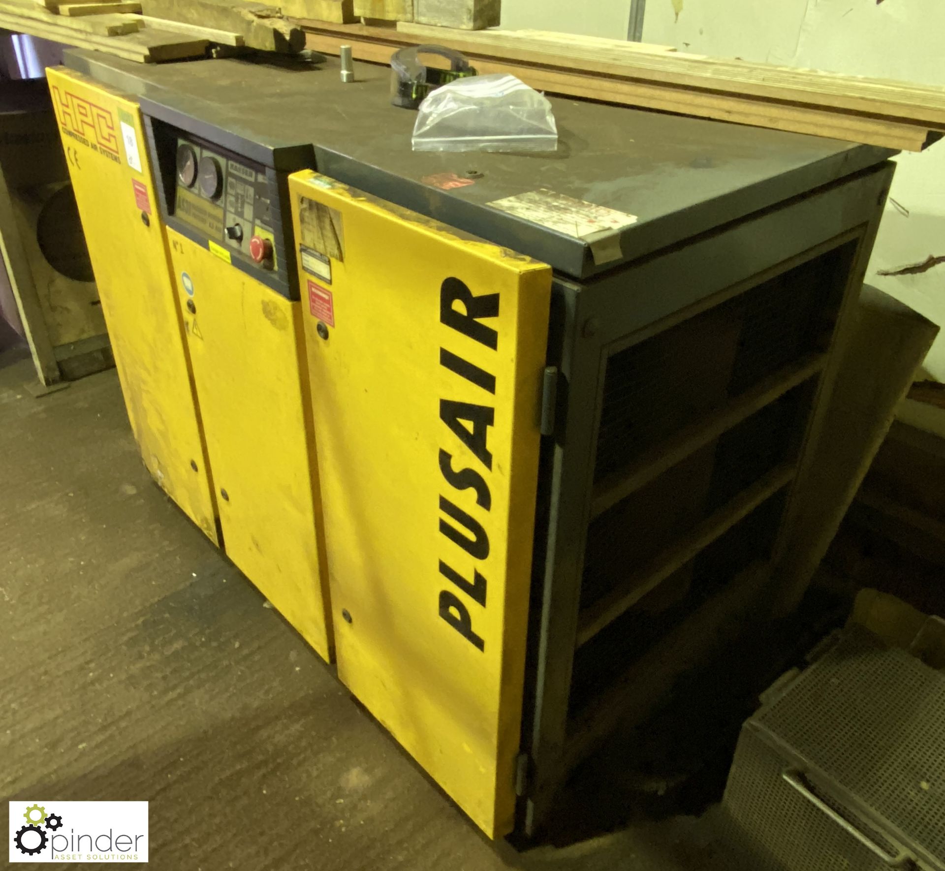 HPC Plusair AS31 Packaged Compressor, SWP 8.5 bar, 24726hours - Image 4 of 5
