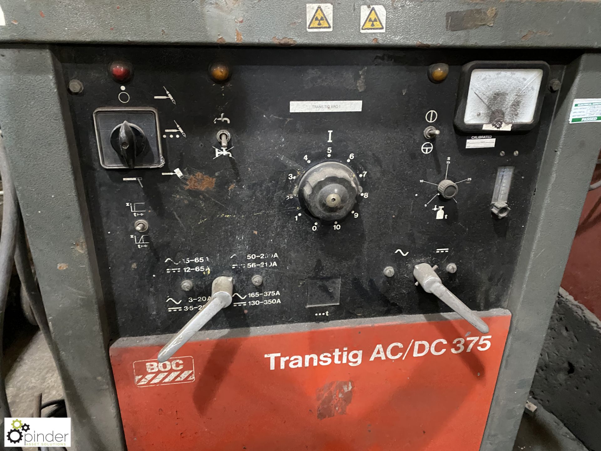 BOC Transtig AC/DC 375 Tig Welding Set, 375A, 415volts - Image 3 of 8
