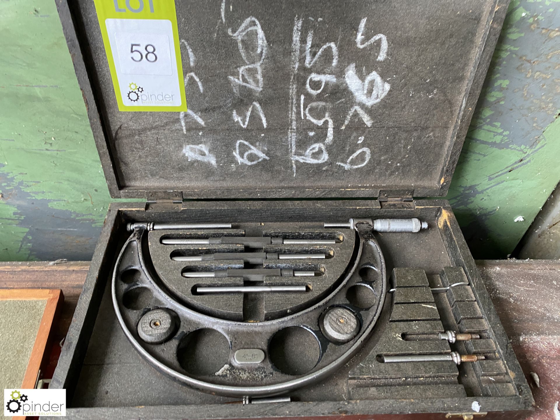 Outside Micrometer, 4in-6in, with case - Image 2 of 3