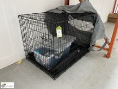 Mesh Dog Cage, 1080mm x 720mm x 770mm, with cover