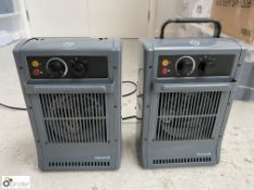 2 Honeywell portable Fan Heaters, 240volts