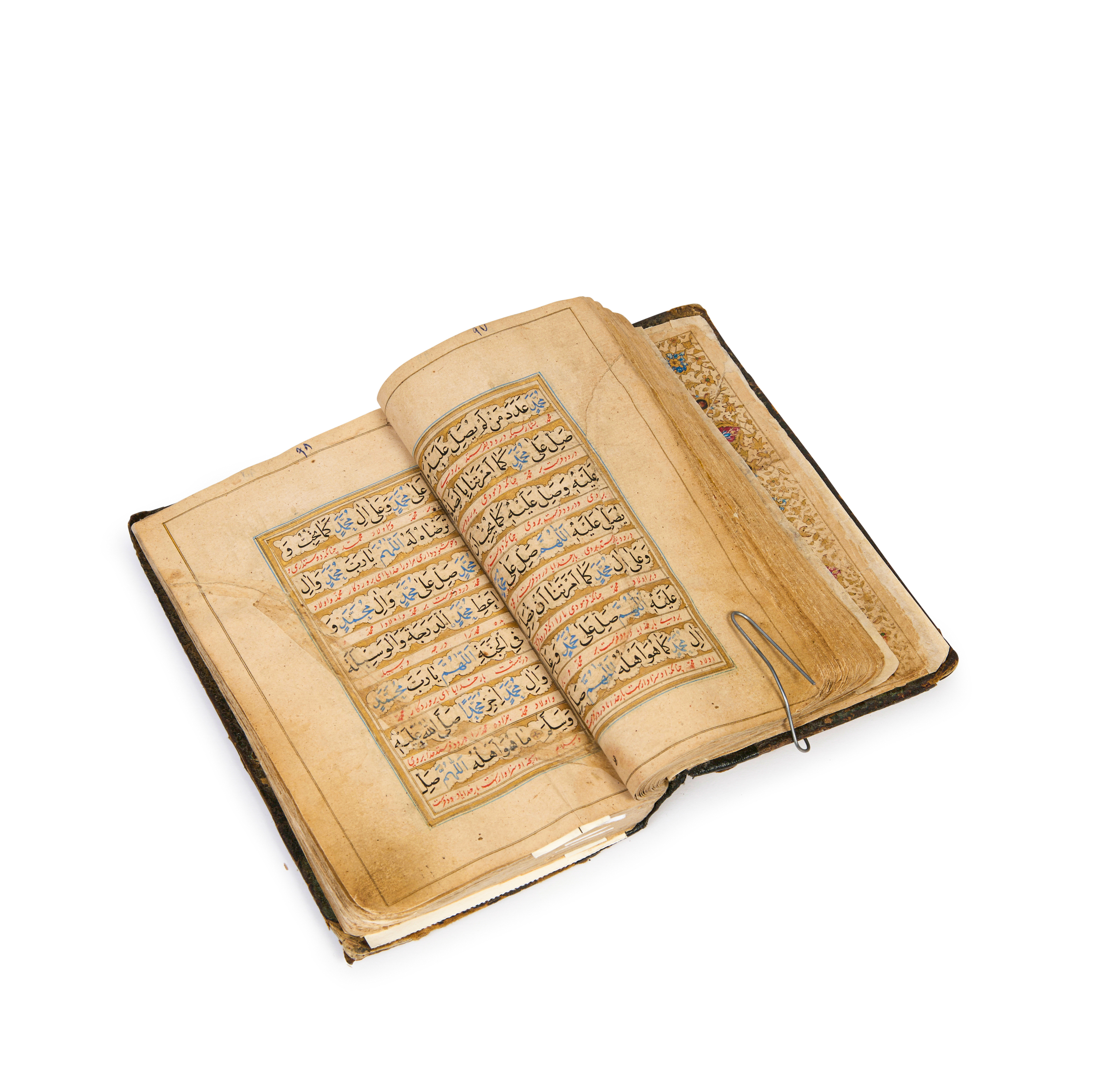 A DALA'IL AL-KHAYRAT (PRAYER BOOK), SIGNED SHEIKH AL-JAZOULI ,16TH CENTURY - Image 13 of 14