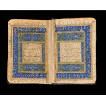 A FINE ILLUMINATED COMPLETE TIMURID QURAN, DATED 743 AH/1343 AD