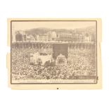 A PUBLISHED PHOTOGRAPH DEPICTING THE KAABA, ARTICLE ON MECCA, DATED 1878