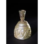 A WHEEL CUT GLASS BOTTLE, ABBASID, CIRCA 9TH CENTURY