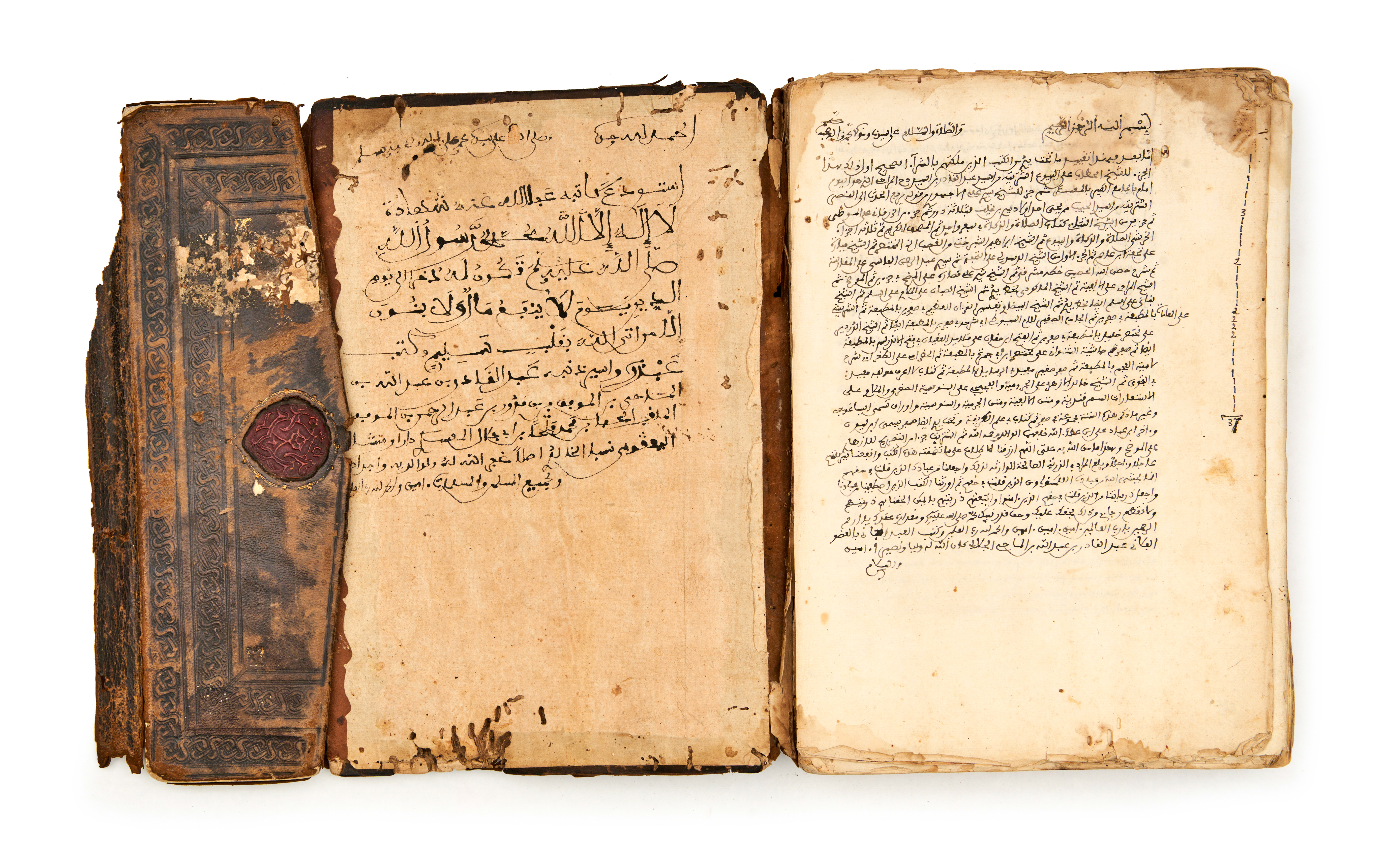 KITAB AL-BUYU (BOOK OF COMMERCIAL TRANSACTIONS) NORTH AFRICA, 19TH CENTURY - Image 8 of 9