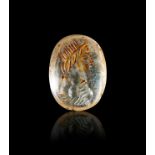 A ROMAN ROCK CRYSTAL INTAGLIO OF HELIOS, 2ND/3RD CENTURY A.D.