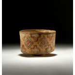 AN INDUS VALLEY CIVILIZATION GEOMETRIC POTTERY BOWL 3300 - 3000 B.C