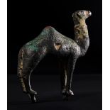 A WESTERN ASIATIC COPPER ARABIAN CAMEL CIRCA 1ST MILLENNIUM B.C.