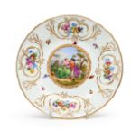 A MEISSEN PLATE, 19TH CENTURY, GERMANY