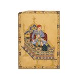 A REVIVAL OF SALIM ENTHRONED BY MANOHAR & MANSUR, MINIATURE PAINTING