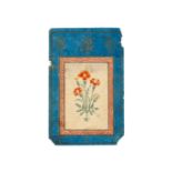 A FLORAL MINIATURE SIGNED MUHAMMAD SHEIKH, DATED 1111AH, 18TH CENTURY