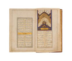 AN ILLUMINATED DIWAN I-HALIM EMAM BADI AL-ZAMAN ABD AL-VASEE JAVALI, A POET FROM HERAT (DATED 555AH/