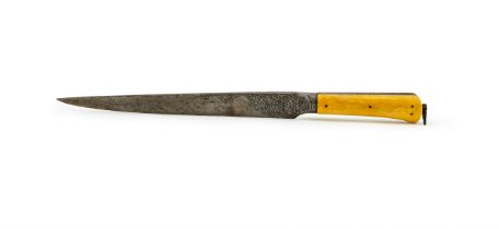 A HILTED DAGGER (KARD) DATED 1208AH, ZAND IRAN, 18TH CENTURY IRAN, 18TH CENTURY