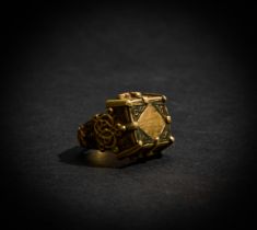 A GOLD SELJUK RING, 12TH/13TH CENTURY