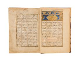 KITAB-I MANZUME-I NAWAI (MIR ALI SHIR NAWAI D.1501AD) SIGNED BY AL-HEJRANEE D