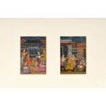 TWO INDIAN MINIATURES, 19TH/20TH CENTURY