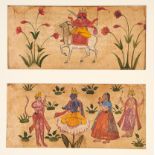 KRISHNA WORSHIP, GARDEN DESIGN & CLIMATE CHANGE, 18TH CENTURY, BRAJ