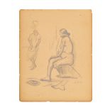 NARAYAN SHRIDHAR BENDRE (1910-1992), THREE SKETCHES, DATED