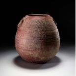 A LARGE POTTERY STORAGE JAR, PROBABLY NEOLITHIC PERIOD