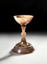 A RARE CHRISTIAN GEM SET ARMENIAN GOBLET, RENAISSANCE TO MIDDLE AGES, 16TH CENTURY