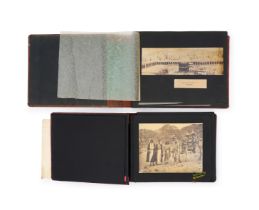 TWO COMPLETE ALBUMS OF MECCA & MEDINA AND THE KAABA, DEPICTING OTHER HOLY PLACES AND PILGRIMS