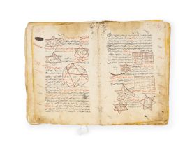 A HIGHLY RARE ILLUSTRATED MANUSCRIPT ON TALISMAN & MAGIC, 18TH CENTURY OR LATER