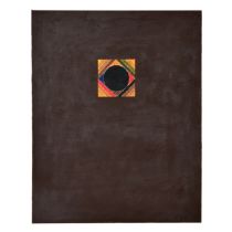 S.H. RAZA (1922-2016) "NAD-BINDU" 1999, ACRYLIC ON CANVAS 1990'S