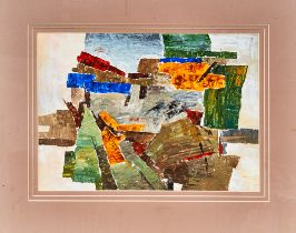 RAM KUMAR (1924-2018) "UNTILTED" 2012 - TO BE SOLD AT NO RESERVE