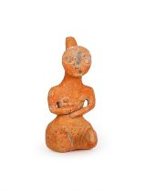 A TERRACOTTA IDOL