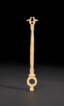 A RARE ROMAN CEREMONIAL DISTAFF