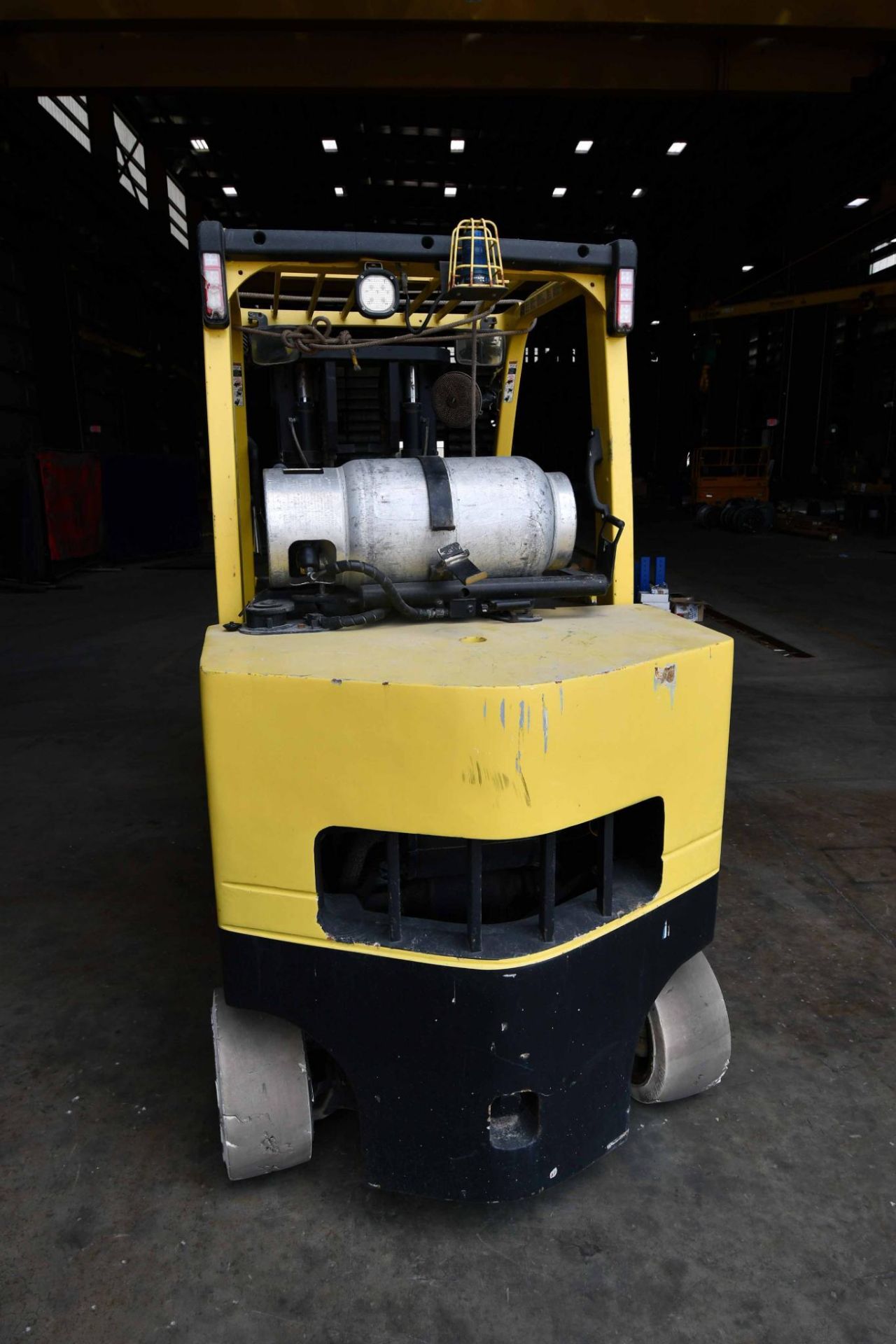 FORKLIFT, HYSTER FORTIS 12.000-LB. BASE CAP. MDL. S120FTS, LPG, 110" lift ht., 2-stage mast, cushion - Image 3 of 5