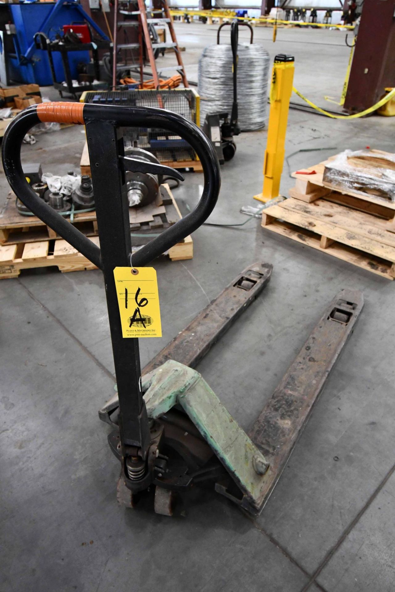 PALLET JACK, ULINE, 5,000 lb. cap.