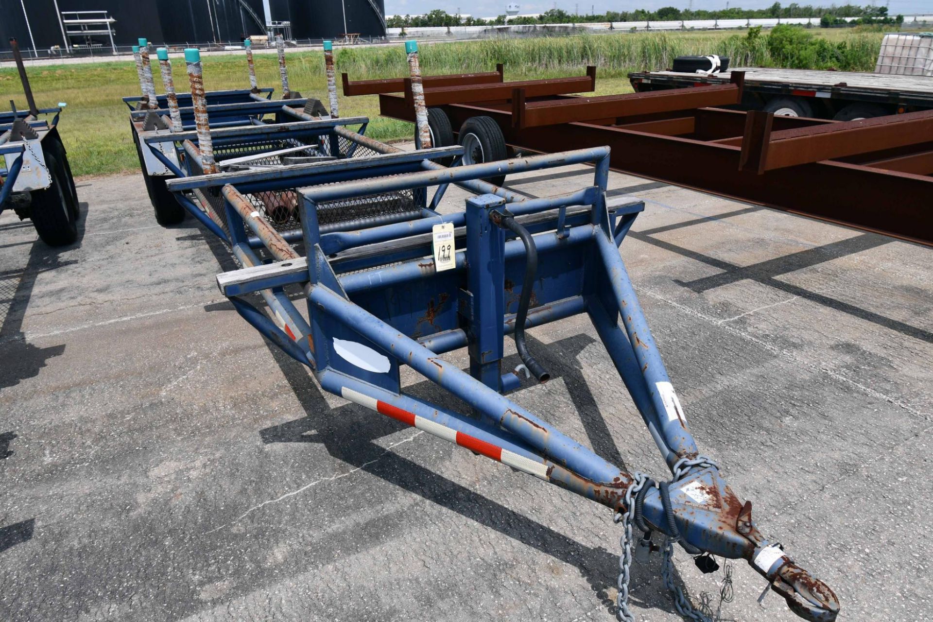 PIPE HAULING TRAILER, 22', dual axle (Yard use only)