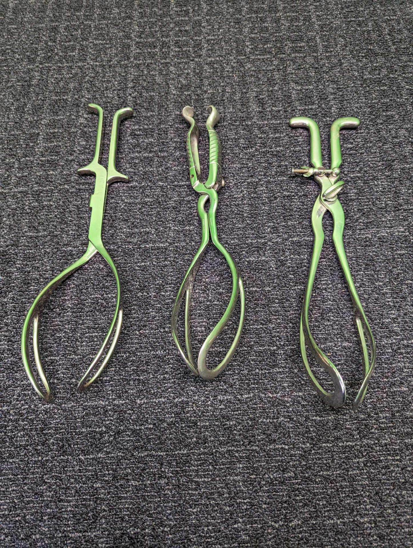 Delivery Forceps x 3