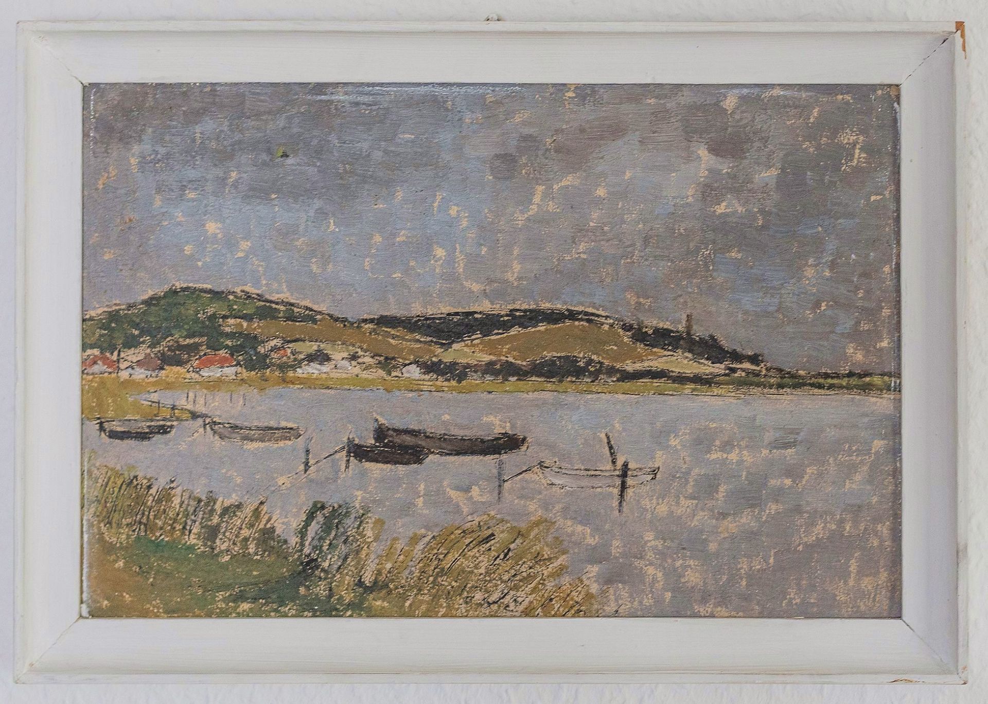 Meyer, Ursula (1923 Stettin – 1969 Greifswald) „Blick auf Kloster (Hiddensee)“ - Bild 2 aus 3