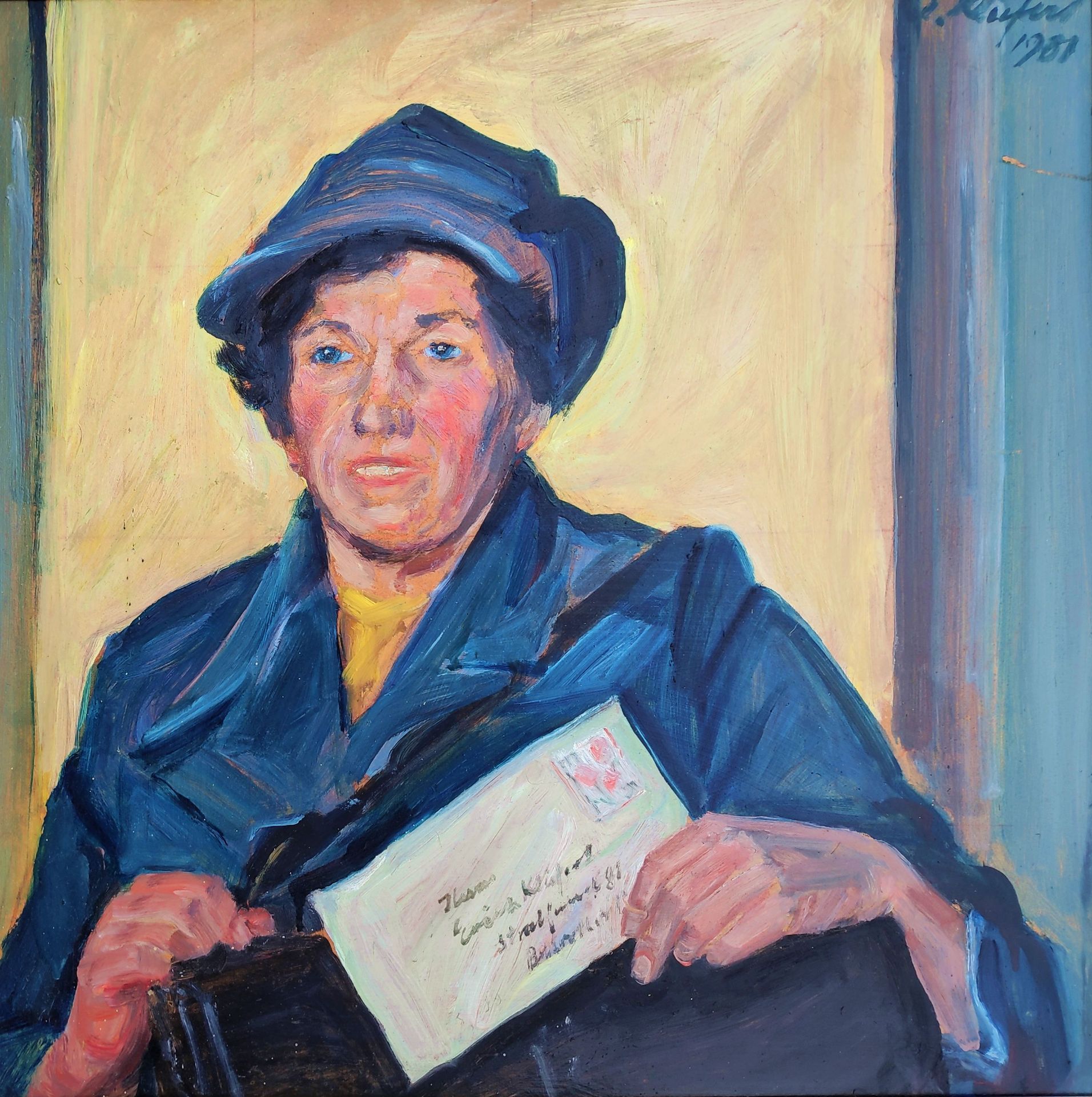 Kliefert, Erich (1893-Berlin – 1994 Stralsund) "Unsere Postbotin"